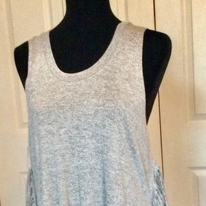 Grey Sleeveless Pullover Jeans by Buffalo Sz XL